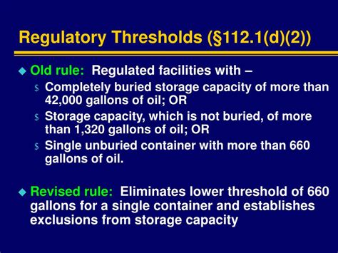 Ppt The Revised Spcc Regulations Powerpoint Presentation Free