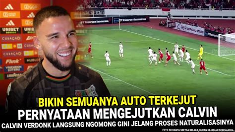 Menggemparkan Publik Calvin Verdonk Langsung Ngomong Hebat Ini