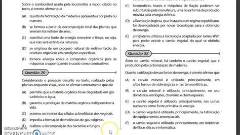 Prova Da Etec Simulado