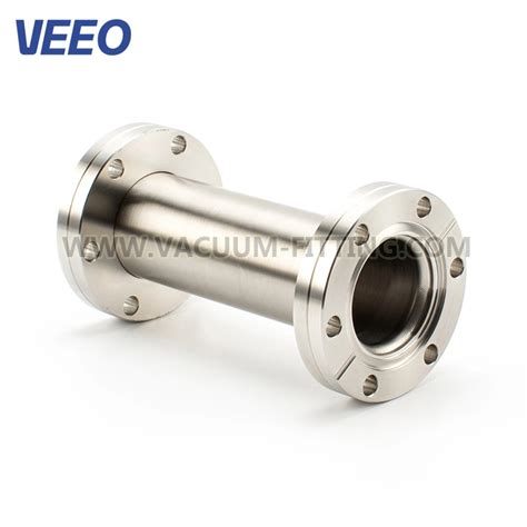 Vacuum Fixed Rotatable Conflat Flange Fittings Full Nipples China CF