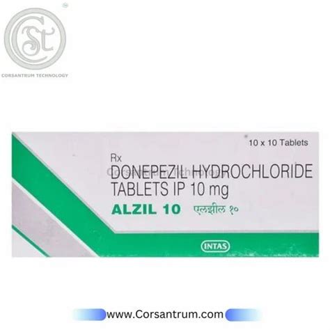 Alzil Mg Donepezil Hydrochloride Tablets At Rs Strip Donepezil