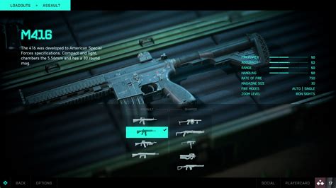 File HK416 BF2042menu Internet Movie Firearms Database Guns In