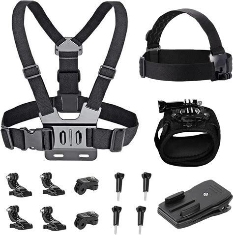 Amazon Head Mount Strap Chest Mount Backpack Clip Wrist Strap