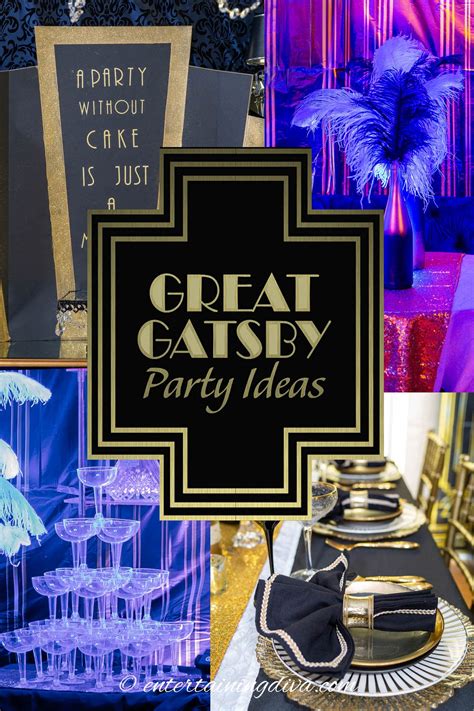 Great Gatsby Themed Party Decoration Ideas Shelly Lighting