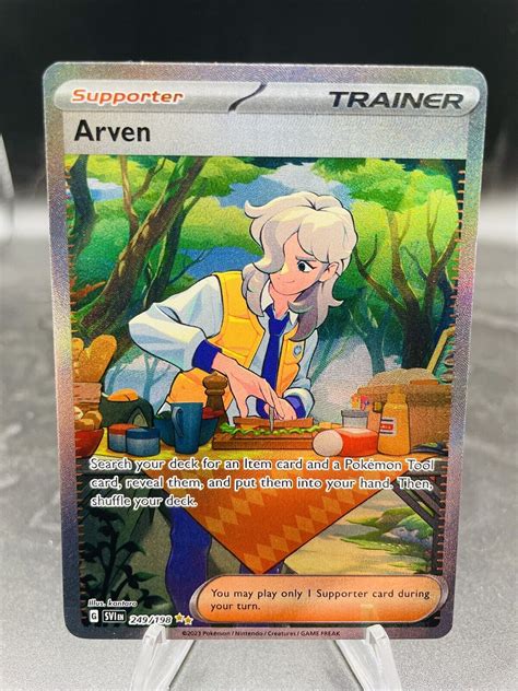 Pokemon Arven Scarlet Violet Special Illustration Rare Full Art