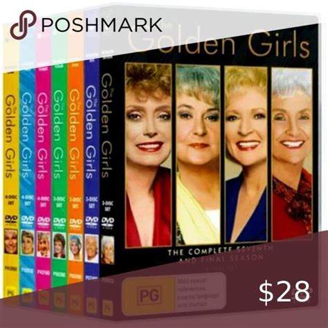 The Golden Girls Complete Series DVD Bundle Season 1-7 (21-Disc) Fast Ship in 2022 | Golden ...