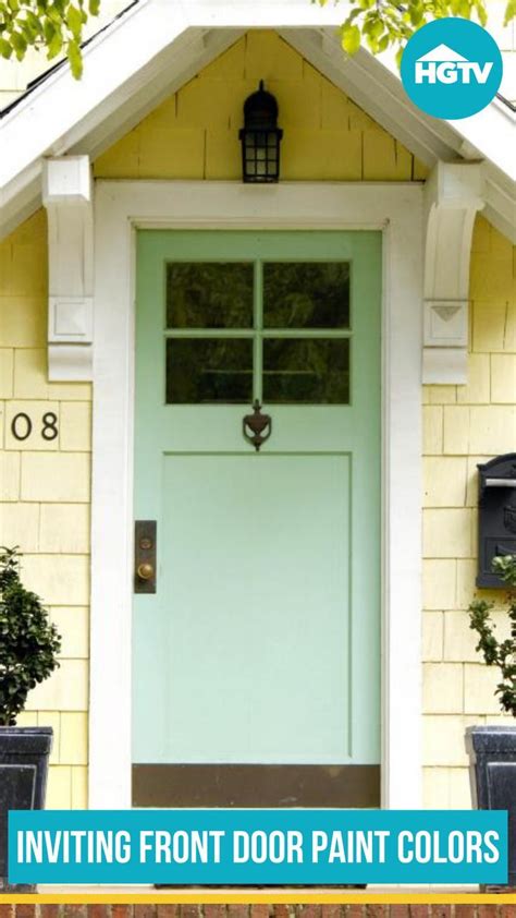 Inviting Colors To Paint A Front Door Exterior Paint Colors For