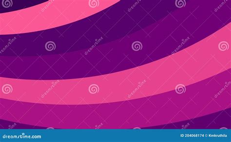 Illustrazione Vettoriale Delle Strisce Curve Rosa E Viola Illustrazione