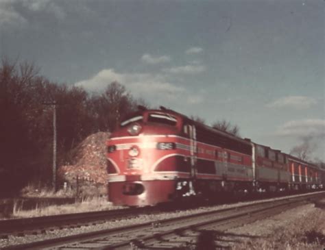 Vintage Rock Island Railroad Train