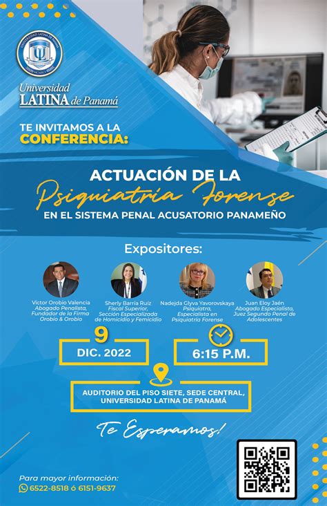 CONFERENCIA ACTUACIÓN DE PSIQUIATRÍA FORENSE Universidad Latina de