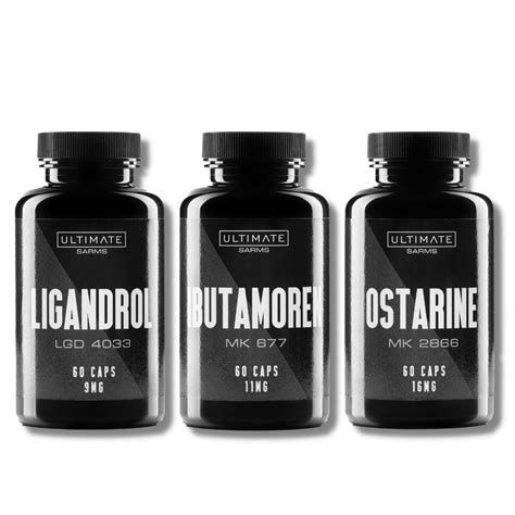 SARMs Stack Ligandrol LGD4033/ Ibutamoren MK677/ Ostarina MK2866 ...