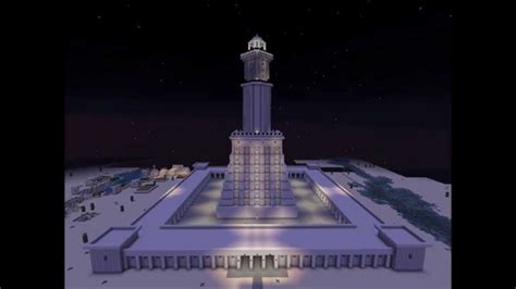 İskenderiye Deniz Feneri Minecraft Lighthouse of Alexandria Minecraft