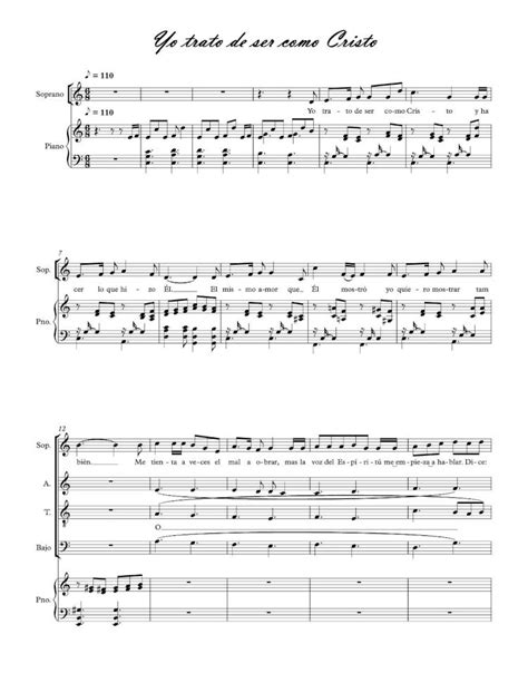 Pdf Yo Trato De Ser Como Cristo Partitura Completa Dokumen Tips