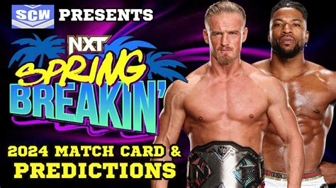 Nxt Spring Breakin Night Predictions Ilja Dragunov Vs Trick