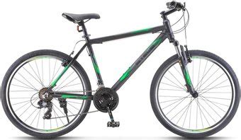 Stels Navigator 620 V 26 р.17 2024 (черный/зеленый) велосипед купить в ...