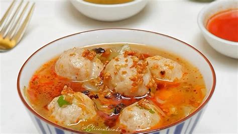 resep bakso ayam  lezat  disukai keluarga yuk coba  rumah