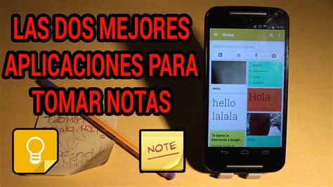 Tomar Notas En Android Las Dos Mejores Aplicaciones Google Keep Y