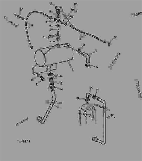 Hydraulic Oil Reservoir 02c17 Tractor John Deere 2120 Tractor