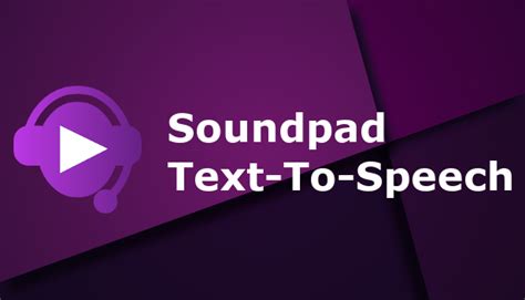 GitHub - medokin/soundpad-text-to-speech: Text-To-Speech for Soundpad