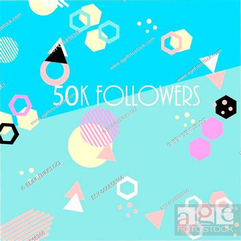 K Followers Card Banner Template For Celebrating Many Followers In