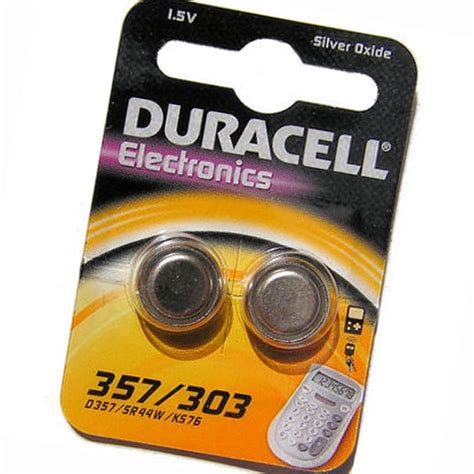 Duracell 303 357 Silver Oxide 1 5V Non Rechargeable Battery Power Net