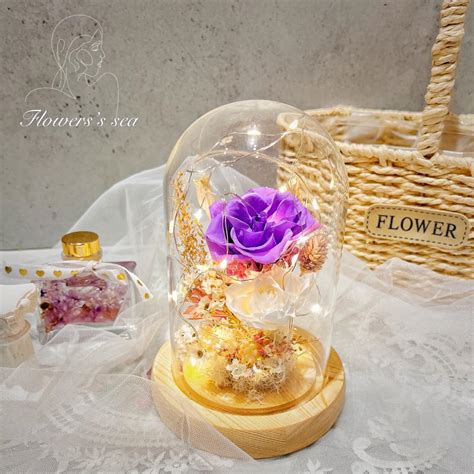 Flowerss Sea 花瀰·花藝學苑 紫幻 ︎小燈串