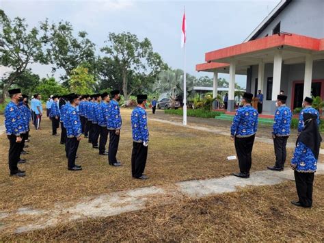 Tumbuhkan Kesadaran Berbangsa Lapas Terbuka Kendal Gelar Upacara HKN