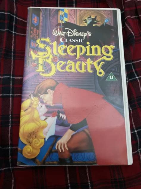 Walt Disney Sleeping Beauty Vhs Video Tape Black Diamond Classics V