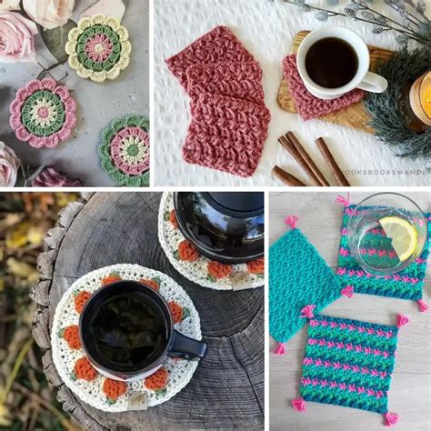 35 Free Crochet Coaster Patterns