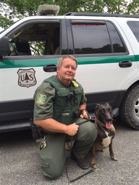 Forest Service Welcomes New Law Enforcement K 9 To The Team