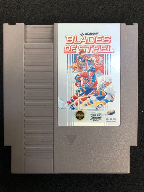 Nintendo Nes Blades Of Steel Video Game