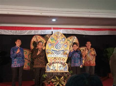 SMK TI Bali Global Luncurkan Logo Baru Ini Filosofinya Bali Portal News