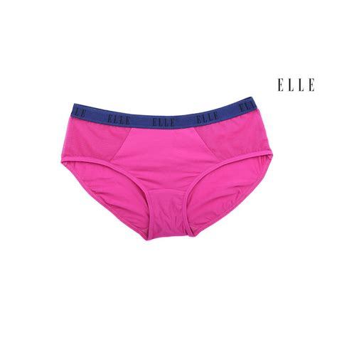 ELLE Lingerie PANTY กางเกงในรปแบบ BOYLEG LOWRISE LU Shopee Thailand