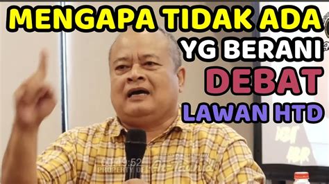 Mengapa Tidak Ada Yang Berani Lawan Pendeta HTD YouTube