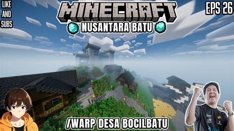 Lanjut Bangun Gereja Di Desa Bocilbatu Minecraft Nusantara Batu