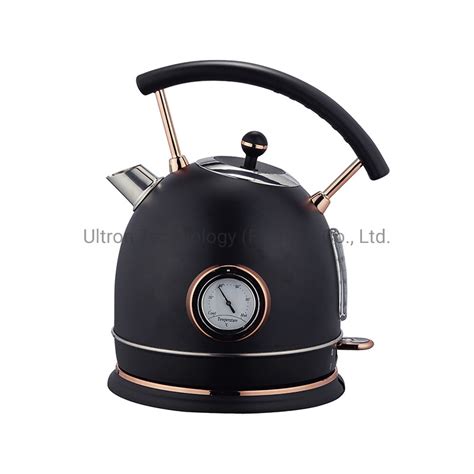 Electric Kettle Deluxe Stainless Steel Tea Pot Water Electric Whistling Kettle Kitchen Appliance ...