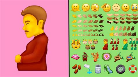 Emoji homme enceinte confirmé pour smartphones en 2021