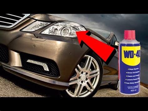 Проверка ЛАЙФХАКА.полируем фары WD-40 и Зубной пастой что из этого ...