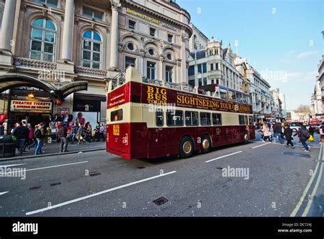 Tour Bus central London United Kingdom England Stock Photo - Alamy