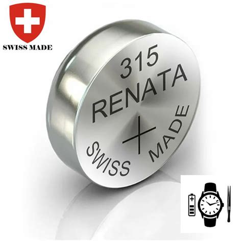 Renata Батарейка 315 (SR716), Серебряно-цинковый тип, 1,55 В, 1 шт ...