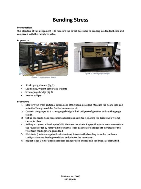 Bending Stress | PDF | Bending | Beam (Structure) 