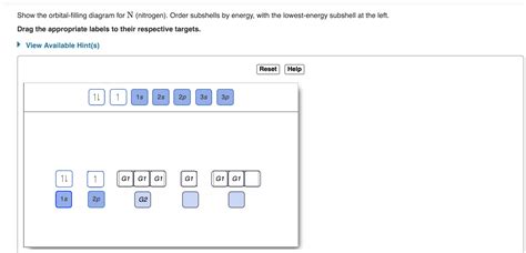 Orbital Filling Diagram For Nitrogen