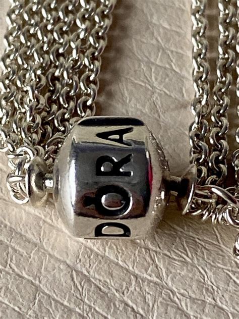 Pandora Multistrang Mesh One Station Clip Capture Armband Cm Ebay