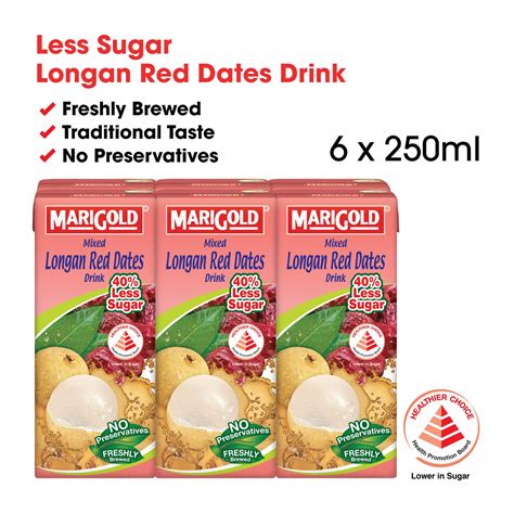 Marigold Longan Red Dates Marigold Longan Red Dates Packet Drinks