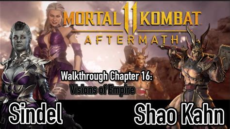 Mortal Kombat Aftermath Story Pt Aftermath All Endings Final