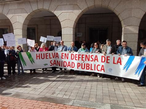 La Marea Blanca De Huelva Apoya La Huelga Sanitaria Convocada Para Este