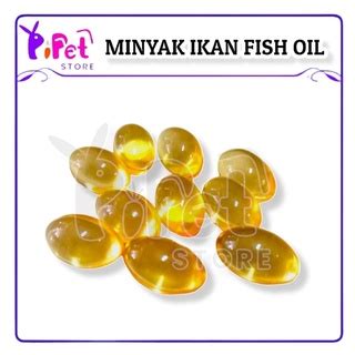 Jual Minyak Ikan Butir Fish Oil Minyak Ikan Untuk Kucing Anjing