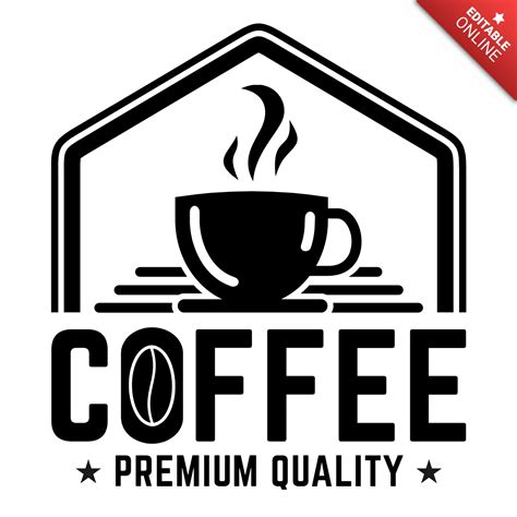 Premium Quality Coffee Shop Logo Design Template | Free Design Template