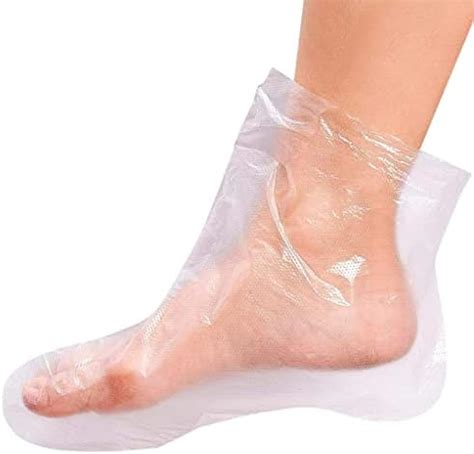 Pcs Bath Liners For Foot Plastic Foot Covers Booties For Feet