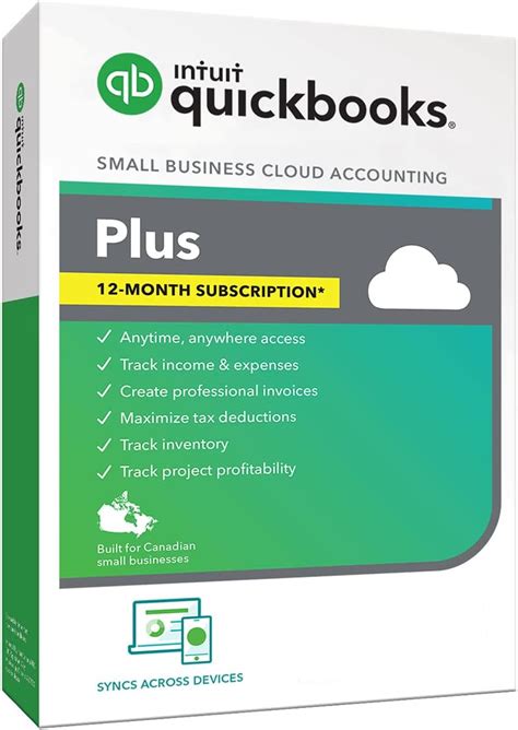 Intuit Quickbooks Online Plus Accounting Software Year